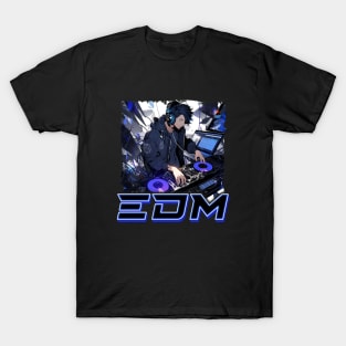 EDM Music Album Cover - Anime Shirt T-Shirt